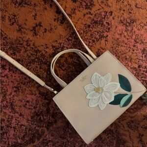 Kate Spade Pink Floral Tote Bag